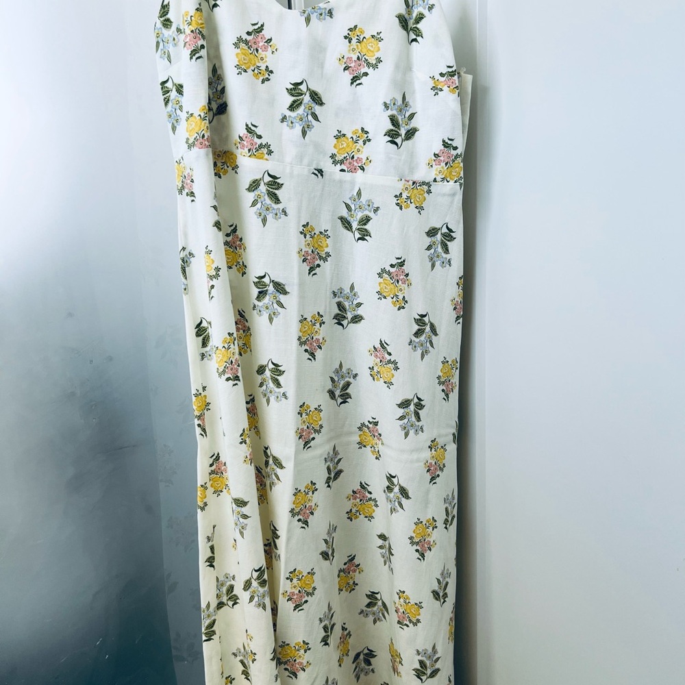 Zara floral midi dress